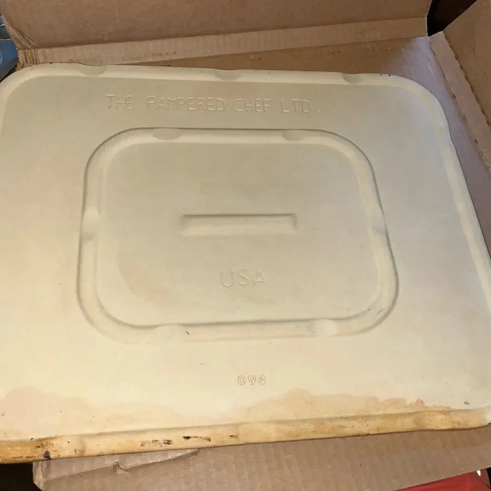 Pampered Chef Rectangular Baking Stone 12